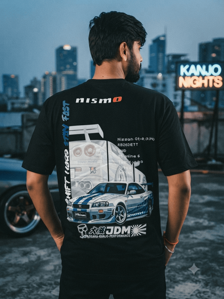 R34 NISMO Legacy Tee | Oversized | Unisex
