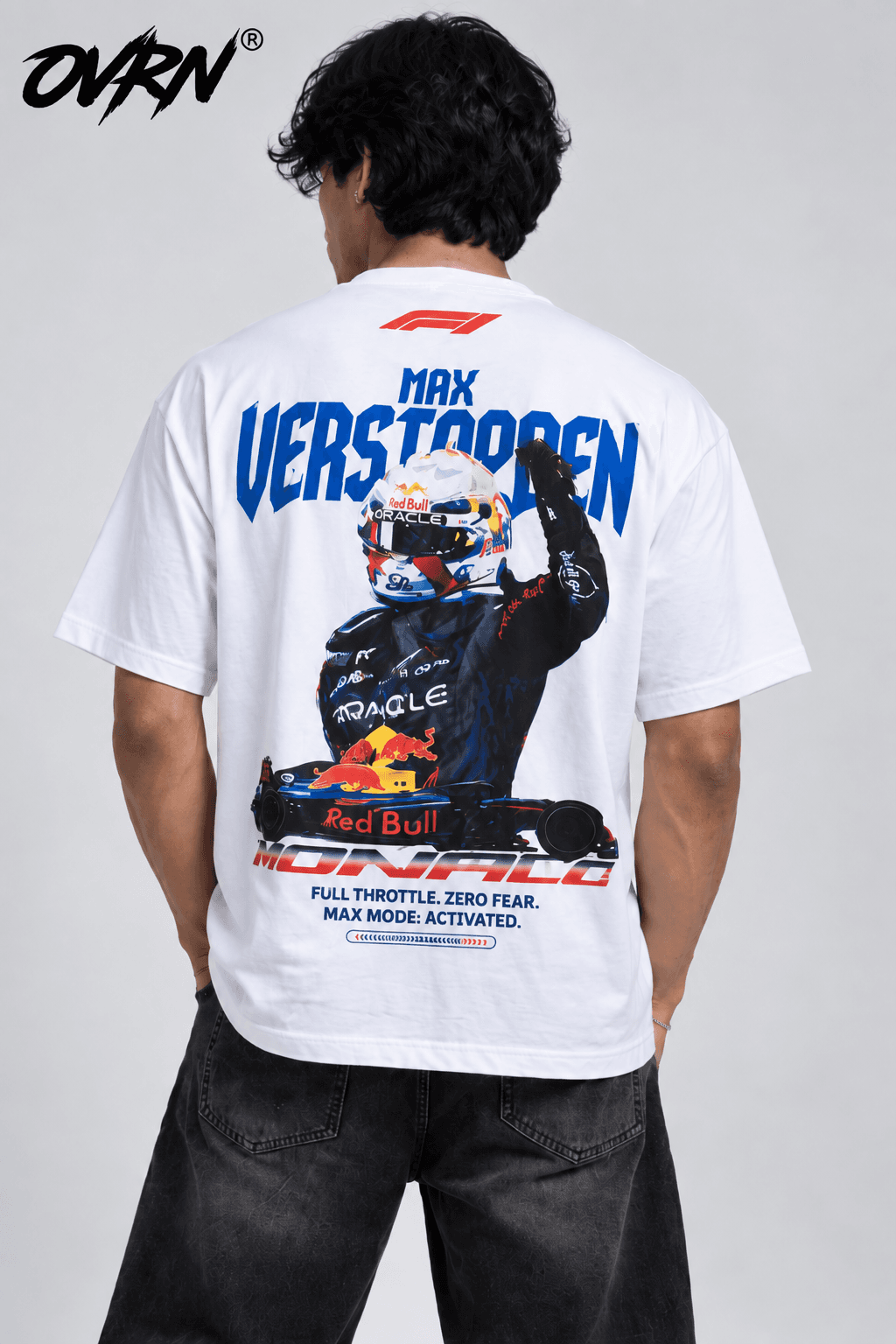 Max Verstappen "CHAMPION" Graphic T-Shirt | Oversized | Unisex
